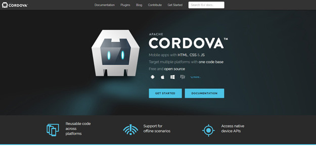 跨平台app开发工具,跨平台移动开发工具-Apache Cordova