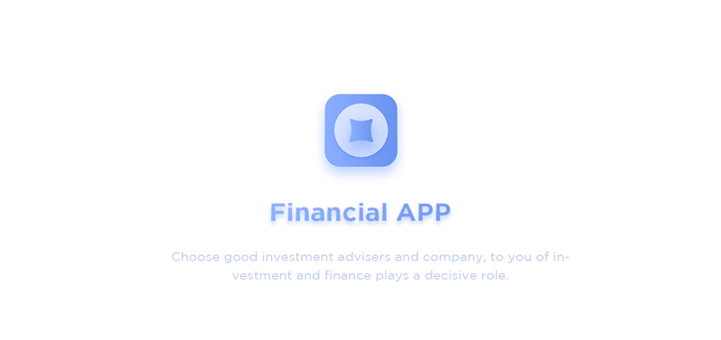 Financial APP 界面设计欣赏