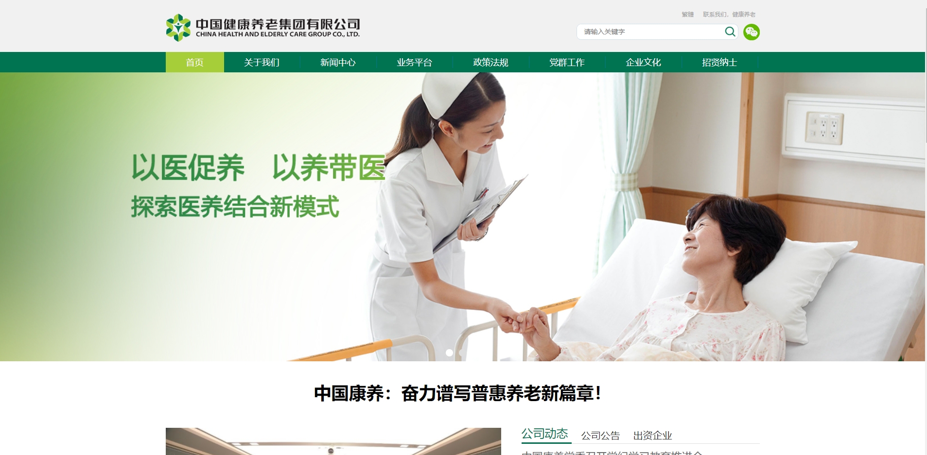 中国健康养老集团有限公司